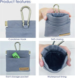 Raisingwell self closing pet snack holder with carabiner clip