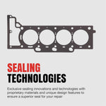 Fel-Pro cylinder head gasket set packaging and contents