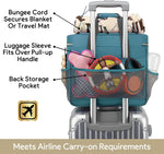 Dog Travel Bag for Traveling| Week Away/Overnight Travel Accessories with Multi-Function Pockets|Pet Travel Set for Dog and Cat|Ultimate Gift for Dog Moms &Dads, Doggy Lovers &Pet Owners - Image 9
