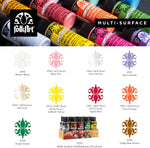 FolkArt multi-surface paint set back label details