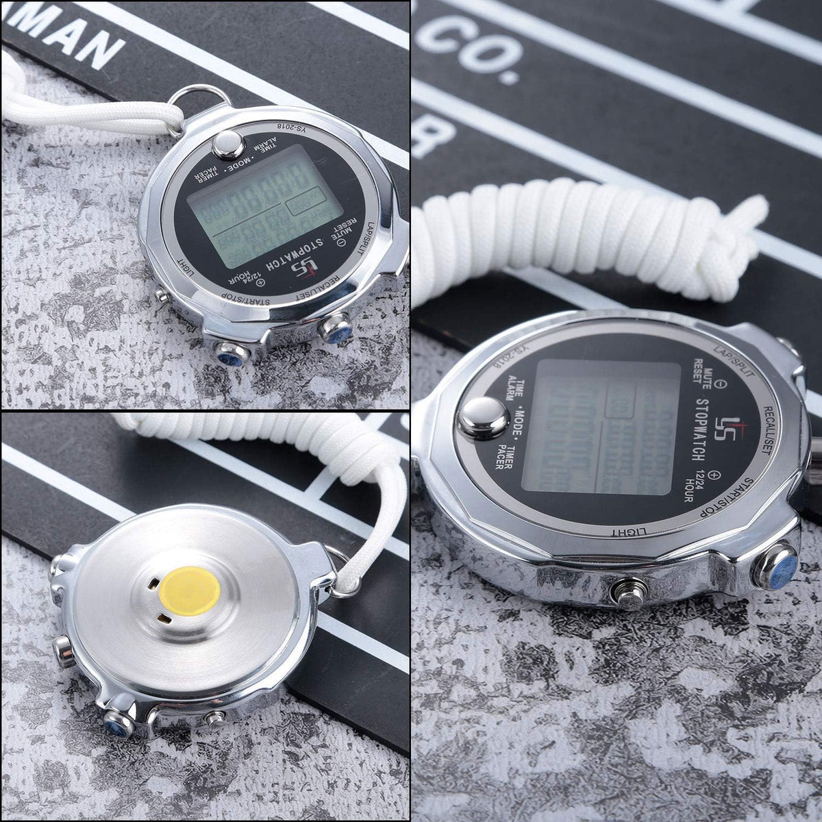 LAOPAO Melt Stopwatch, Clock Daily Rainproof Digital Timer for Sports Match,Competition,Coach,Referee,Training,Timing - Image 7