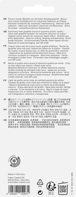 Faber-Castell matte graphite pencils laid out