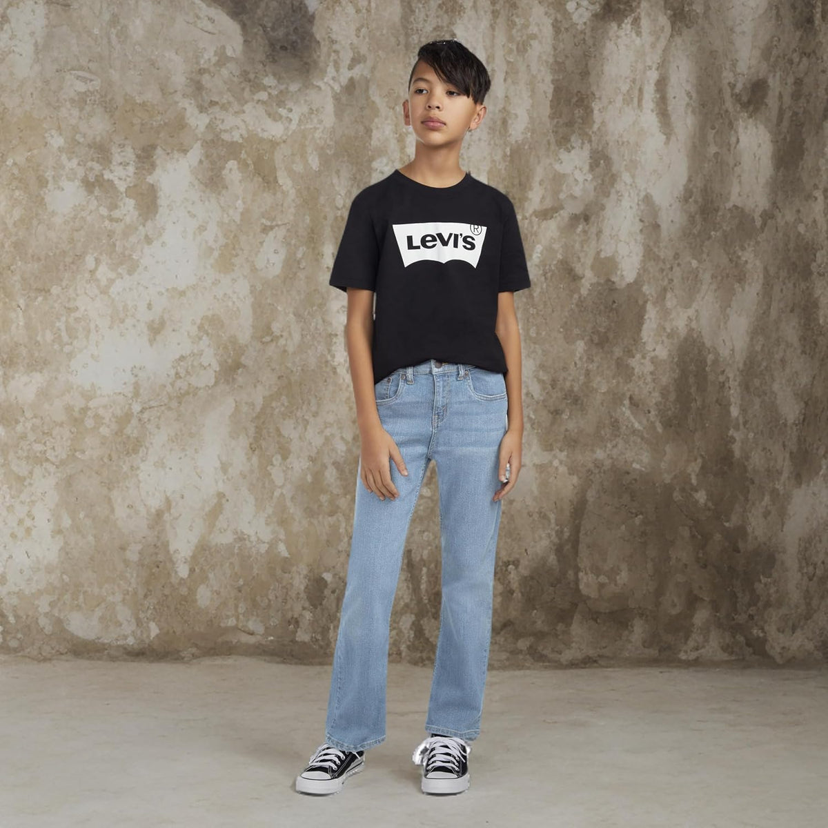 Levis boys 517 bootcut fit jeans inner label