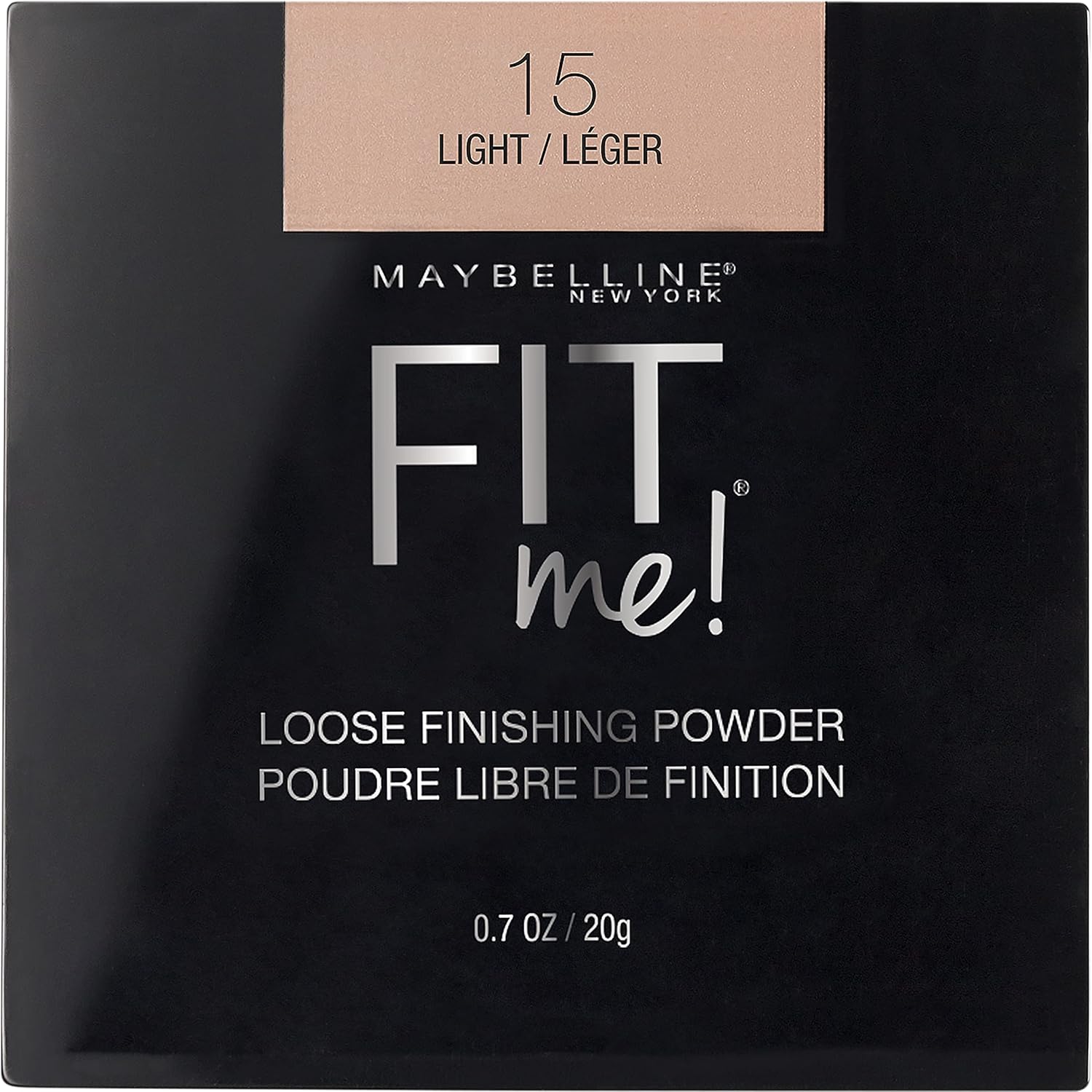 Maybelline Fit Me Loose Finishing Powder Light front view