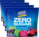 Close up texture of sugar free soft chewy assorted fruit sweets