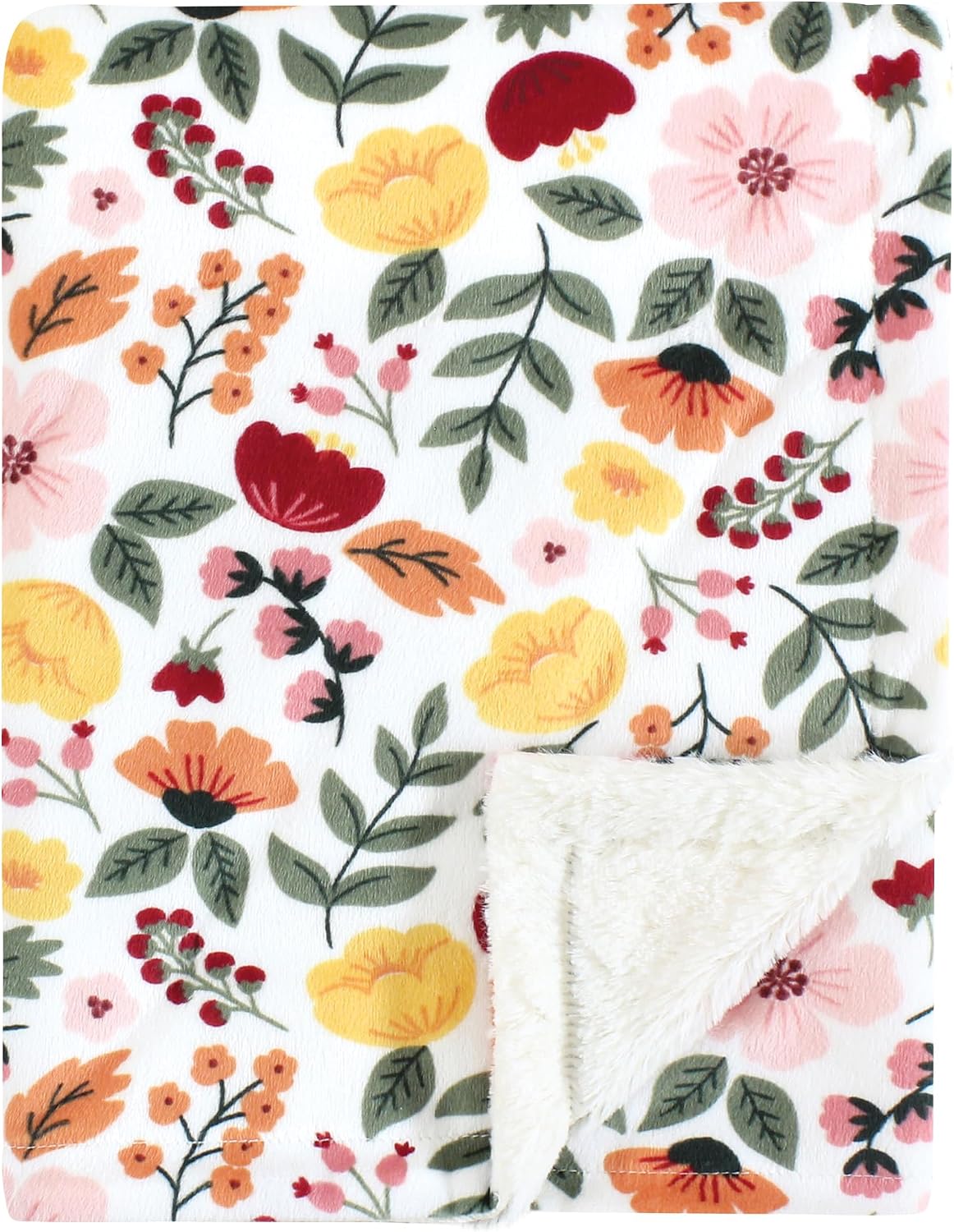 Hudson Baby elephant blanket packaging detail