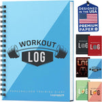 Workout Planner for Daily Fitness Tracking & Goals Setting - A5 Size, 6" x 8", Charcoal Gray - Men & Women Personal Home & Gym Training Diary - Log Book Journal - by Workout Log Gym - Image 12