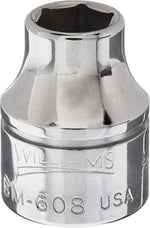 Williams BM 608 shallow socket front view