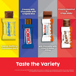 Kinder Chocolate and Kinder Bueno hazelnut wafer minis selection
