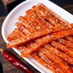 Individual 102g pack of Xcvfdvor hot pot flavored spicy strips