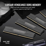 Corsair Vengeance 32GB 5600MHz RAM black aluminum heat spreader