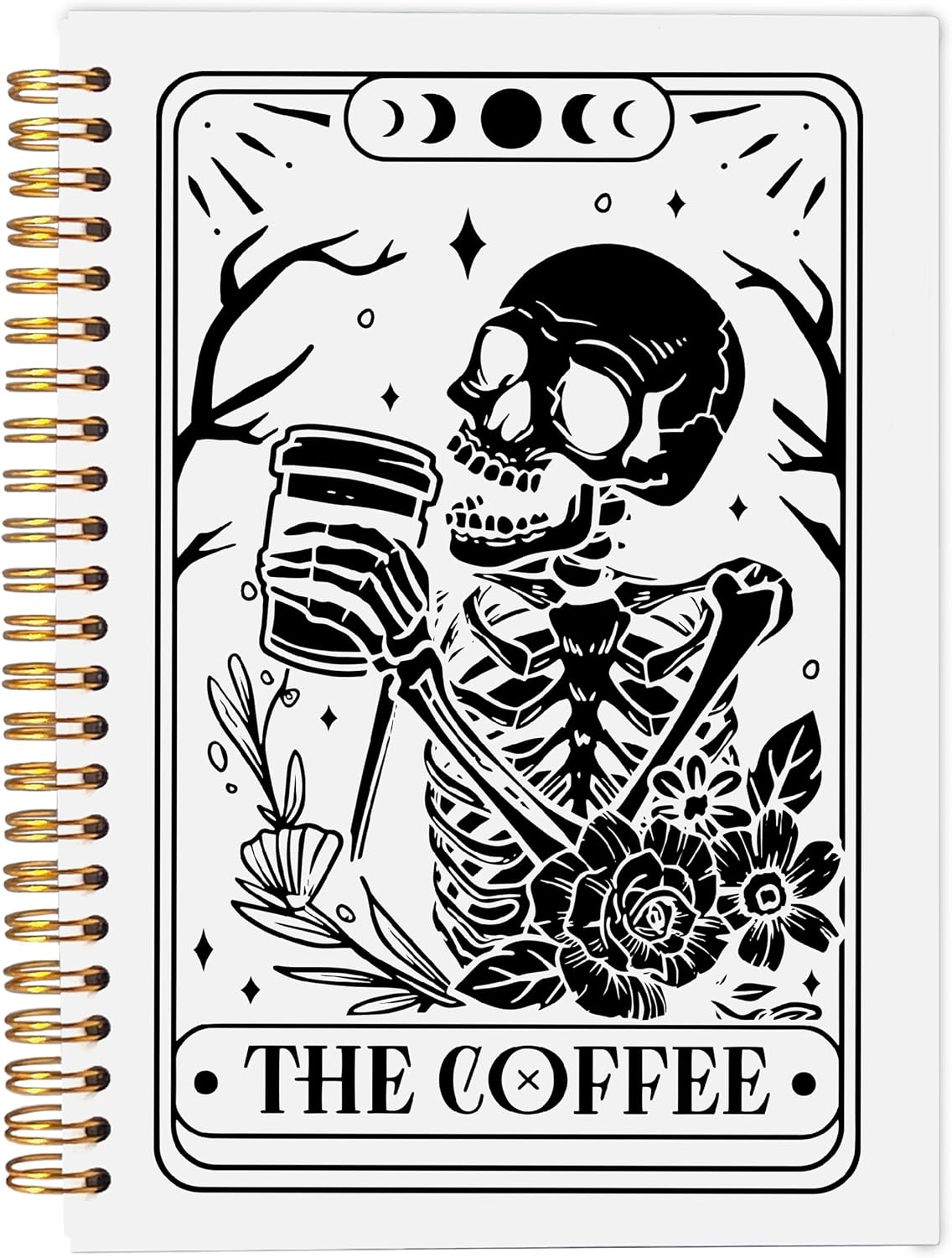 The Witch Tarot Journal Notebook - Witchy Journal Notebook, Witch Gifts, Witch Stuff, Witchy Gifts for Women, Witchy Stuff, Tarot Lover Gifts, Spiral Notebook 5.5x8.3 - Image 13