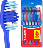 Colgate Extra Clean Medium Toothbrushes, 6 Pack - Image 12