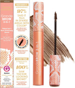 Grande Cosmetics GrandeBROW 2-in-1 Tinted Brow Gel + Brow Enhancing Serum for Thicker & Darker-Looking Eyebrows, Shape & Fill Brows, Long Wear, with Castor Oil & Mini Fibers - Image 9