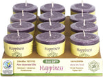 Aloha Bay chakra votive candle happiness front view scented