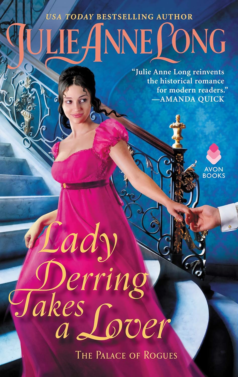 Julie Anne Long Lady Derring Takes a Lover book cover front view