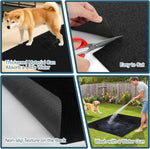 Wibeelee 32x50 dog crate mat showing absorbent surface