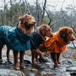 Hurtta Monsoon Dog Raincoat inner tricot rain collar detail