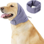 Comfortable stretch fabric dog ear cover for winter weather protection