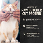 Vital Essentials grain free chicken cat treats nutrition label
