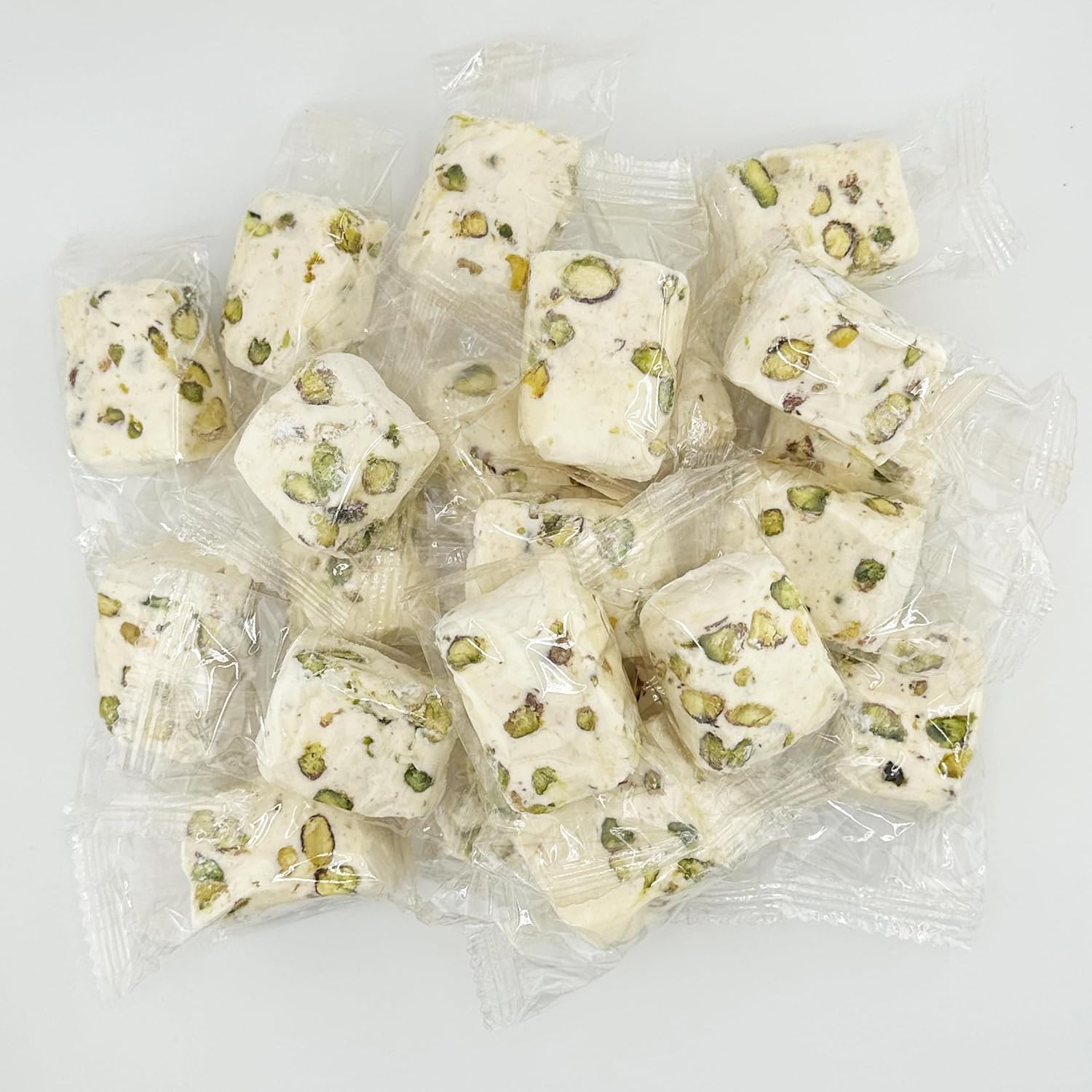 FirstChoiceCandy Soft White Nougat front view of two pound bag.