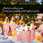 Chengu non woven fabric gift bag with white bow
