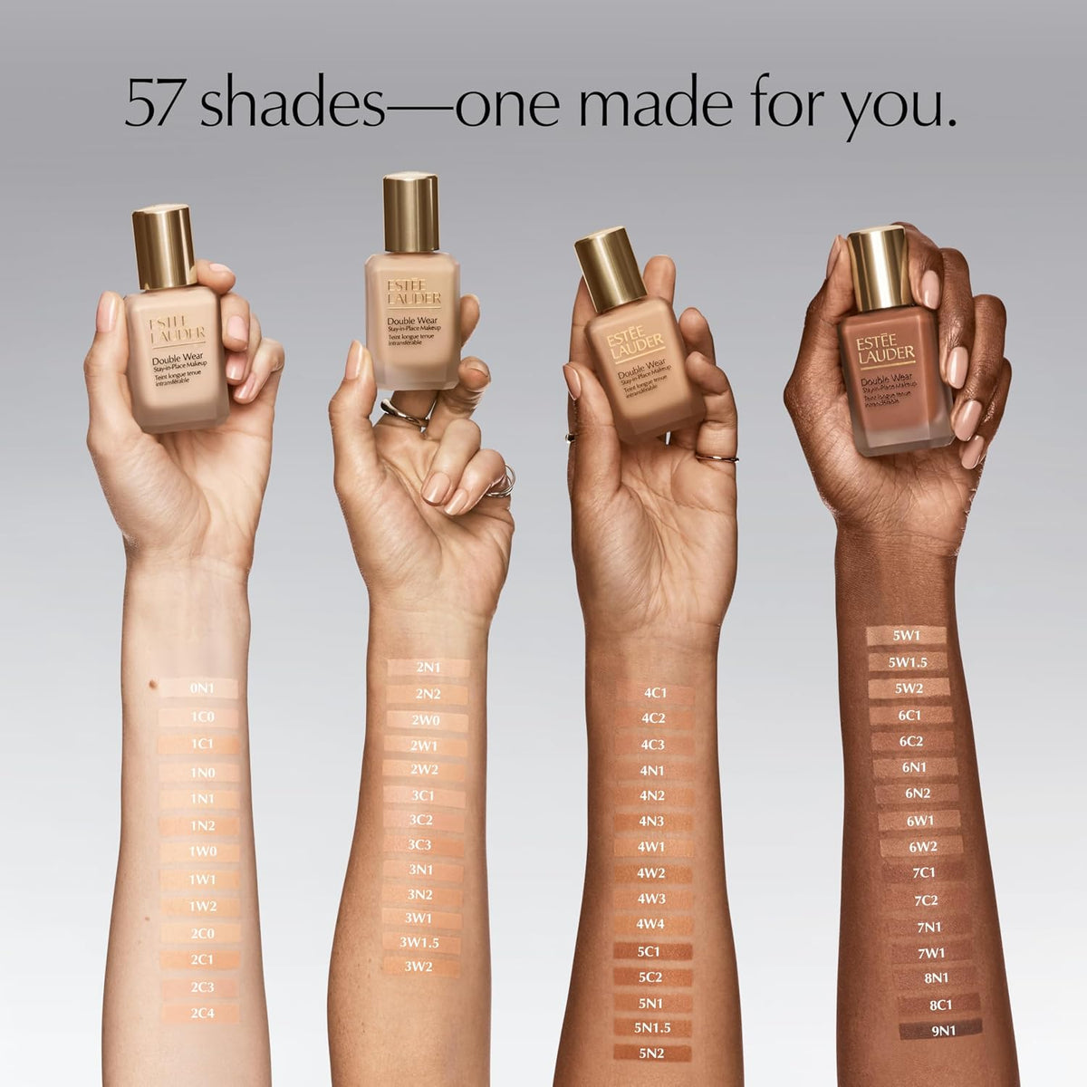 Este Lauder Double Wear Stay-in-Place Foundation Makeup | 36-Hour Long-Wear Oil-Free Liquid Matte Foundation | Hydrating, Breathable, Buildable | New Formula - Image 9