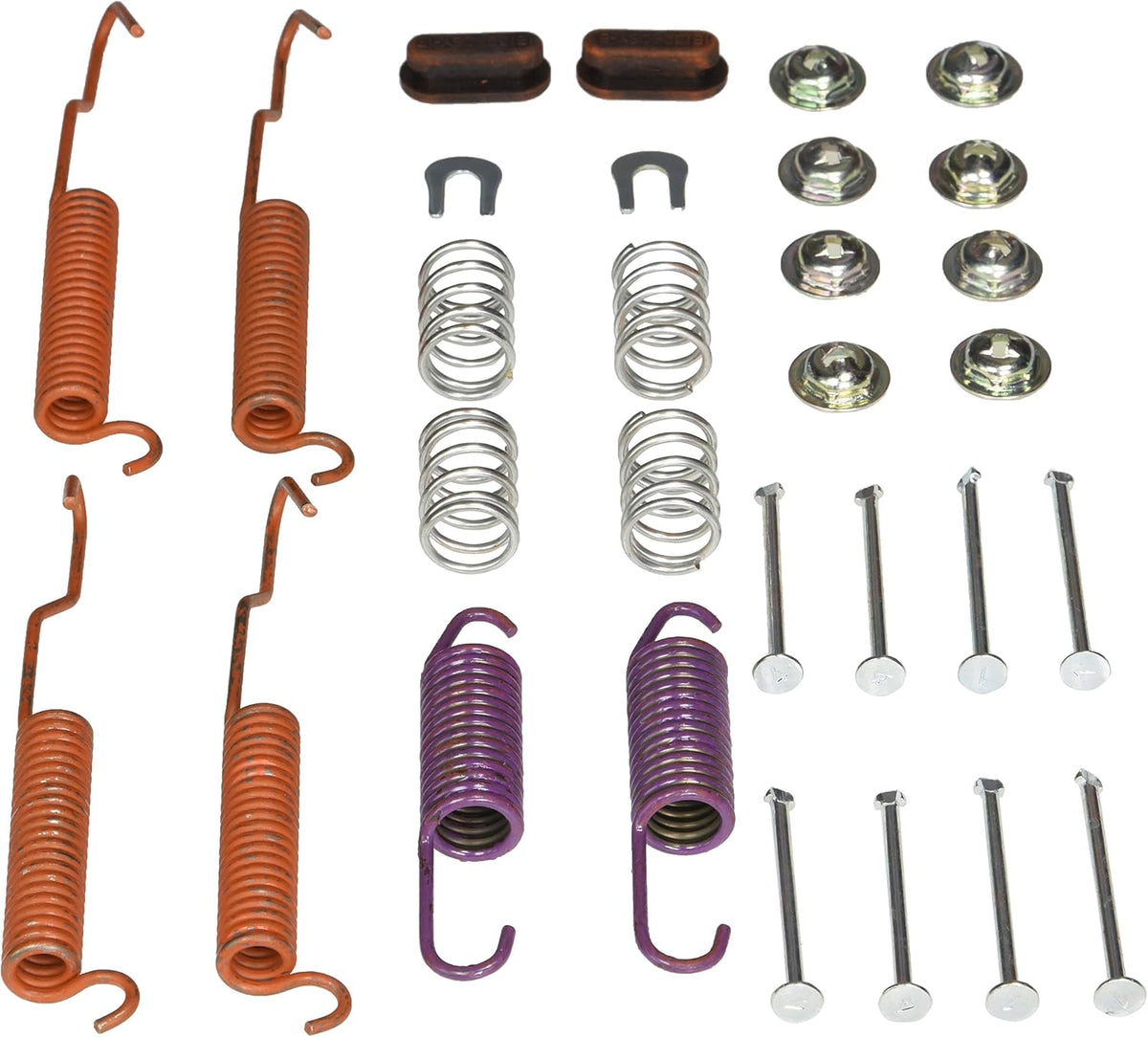 Carlson drum brake hardware kit front view automotive replacement parts
