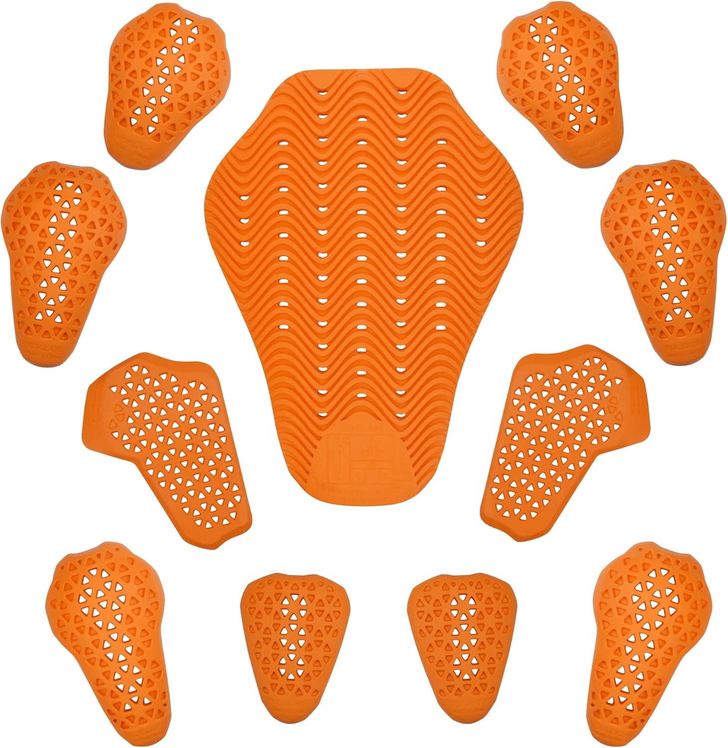 Jc Jorden CE Approved motorcycle armor pad set full collection
