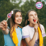 Tootsie Roll Charms Blow Pops showing cherry and watermelon flavors