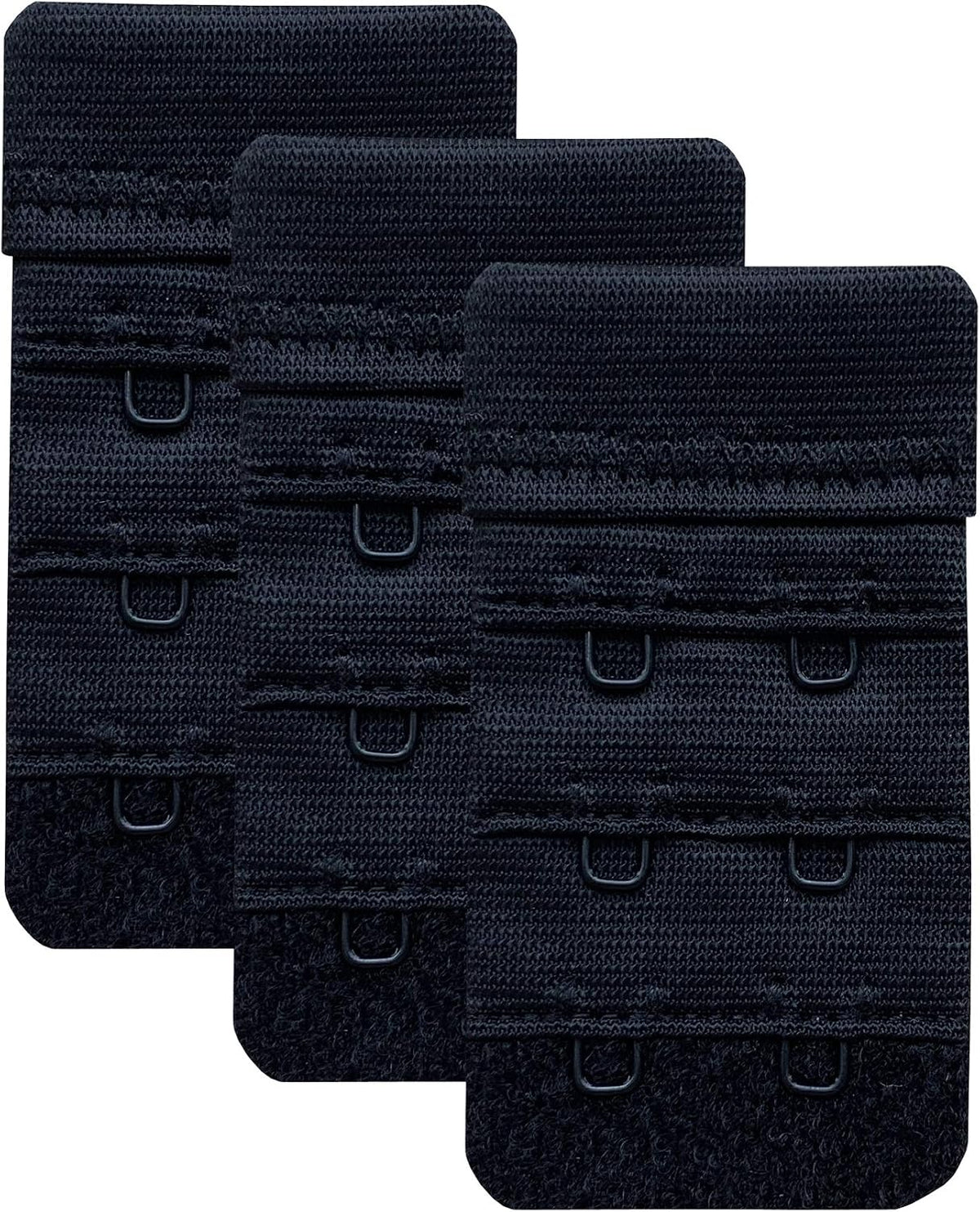 Women Pack of 3 Soft Comfortable 2 Hooks Bra Extender,2.4"x 1.5" - Image 9