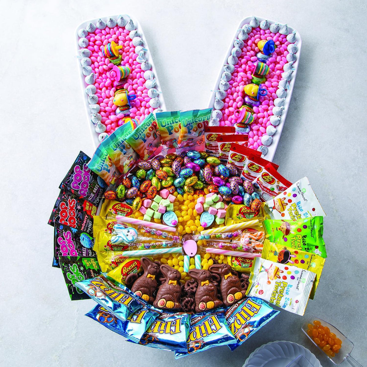 Fun Express hard candy sticks assortment highlighting the clean individual seal packaging