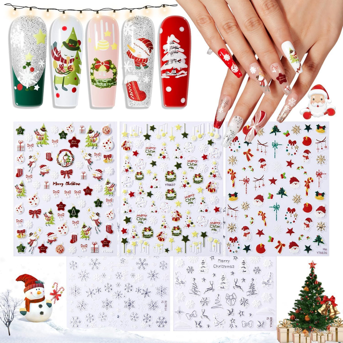 modelones Fall Gel Nail Polish Set 6 Colors, Nude Brown Burgundy - Image 10