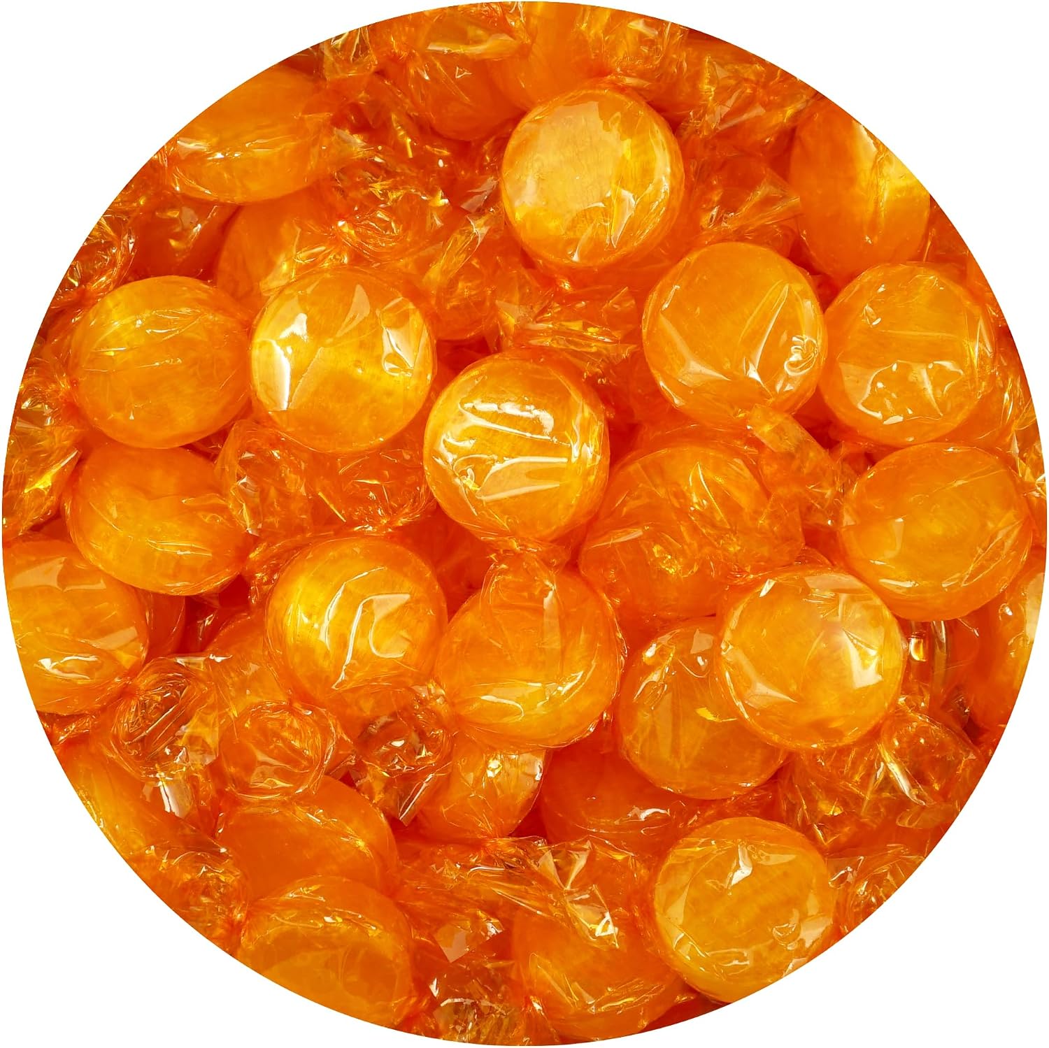 The Hampton Popcorn Company Butterscotch Hard Candy bulk bag front view