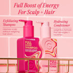 Grande Cosmetics GrandeHAIR Full Cleanse Travel Kit travel size shampoo and conditioner