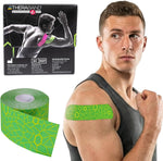 THERABAND Kinesiology Tape, Knee, 2'' X 103.3 Foot Bulk Roll, Black/Black | Latex-free kinesiology tape for knee, shoulder and athletic taping, with XactStretch application indicators - Image 12