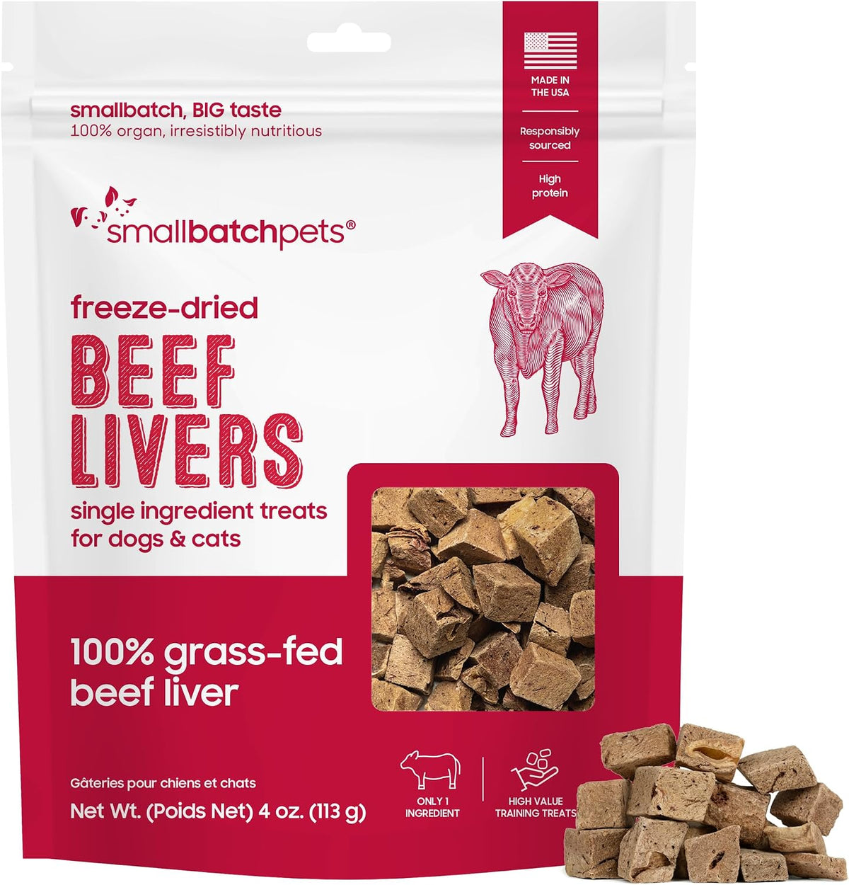 Smallbatch pure turkey heart freeze dried raw pet food topper premium quality