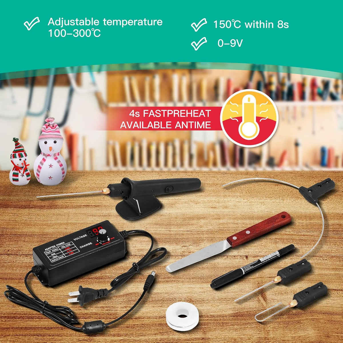 Ncepis craft tool digital voltage controller display