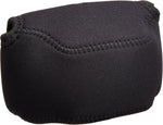 OP/TECH USA Soft Pouch - Compact digital camera case, lightweight accessories pouch, sleek neoprene sleeve for DSLR, perfect for backpacks & travel - durable protection in style | D-Small | Black - Image 10