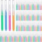 Patelai braces brush 100 pieces front view pack showing assorted colored interdental toothpicks