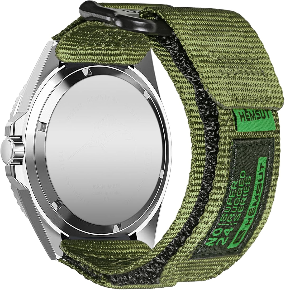 Quick Release Watch Band Compatible with Casio duro,22mm Nylon Replacement Strap Wristbands for Casio MDV106-1AV / MTP-VD01 / MTP-VD02 / MTP-1374 - Image 9