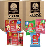 Back of Sun-Maid packaging showing nutritional information and ingredients.