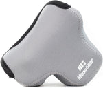 MegaGear Olympus PEN E-PL9, E-PL8 Ultra Light Neoprene Camera Case, with Carabiner - Black - MG1017 - Image 11
