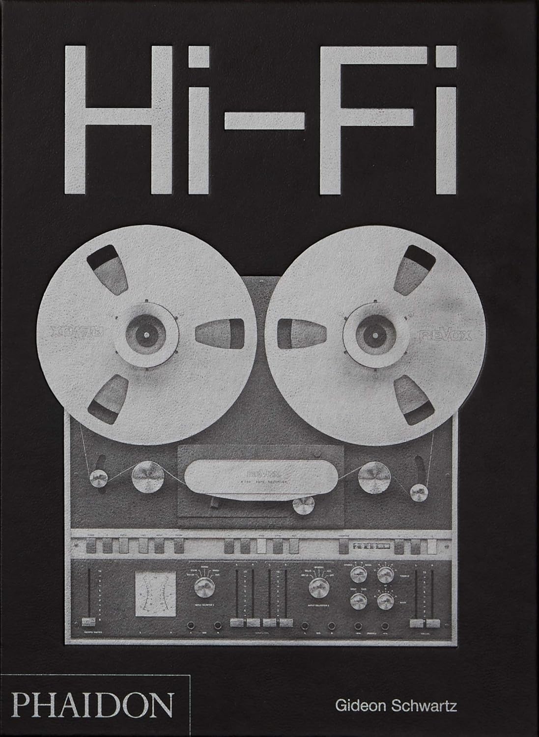 Phaidon Hi-Fi history of high-end audio design book front cover view premium coffee table book