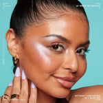NYX PROFESSIONAL MAKEUP Buttermelt Highlighter, Powder Highlighter Makeup, With Up to 12H Wear and High Impact Glow - 40 No 1 Butta (Holographic Lavender) - Image 7