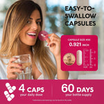 NutraHarmony 240 capsule bottle size comparison