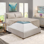 King flat sheet displayed flat