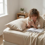 Peru Pima cooling sheet set packaging display