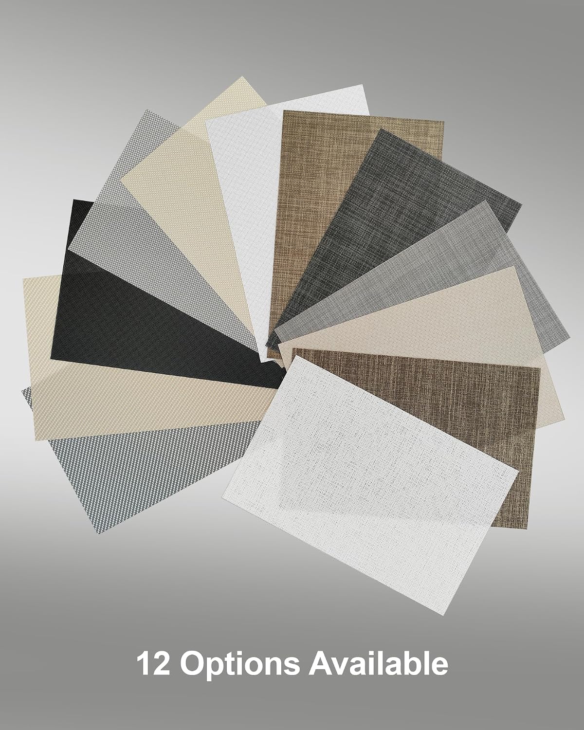 Measuring guide and worksheet included in the HeyBlinds fabric sample kit