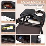 Nerlion work briefcase front flap with secure buckle closures
